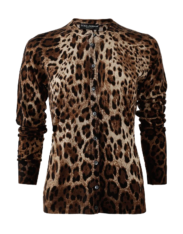 Leopard Cardigan