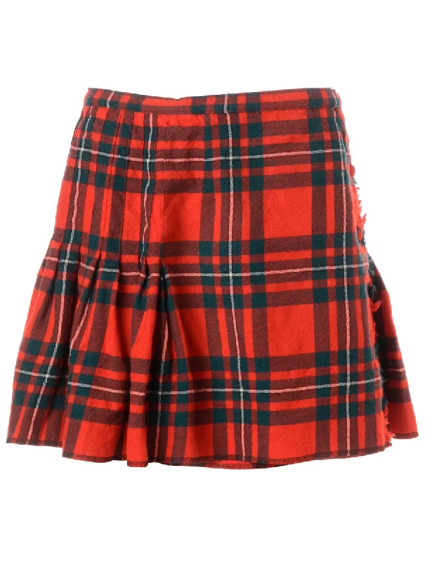 Label Alexa Pleated Mini Skirt