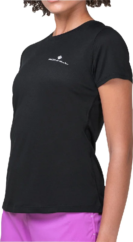 Ronhill Core Short Sleeve Womens Running Top - Black