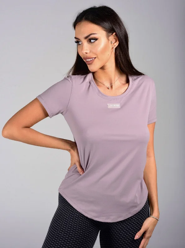 Not So Basic T-shirt - Purple