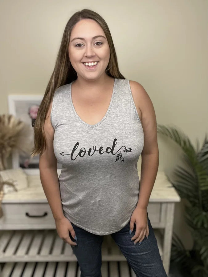 You Are So Loved Women's Graphic Tank Top