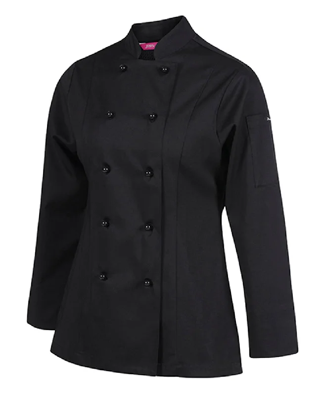 Ladies Vented Chef's Jacket - Long Sleeve