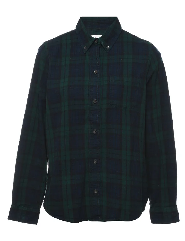 L.L. Bean Checked Shirt - M