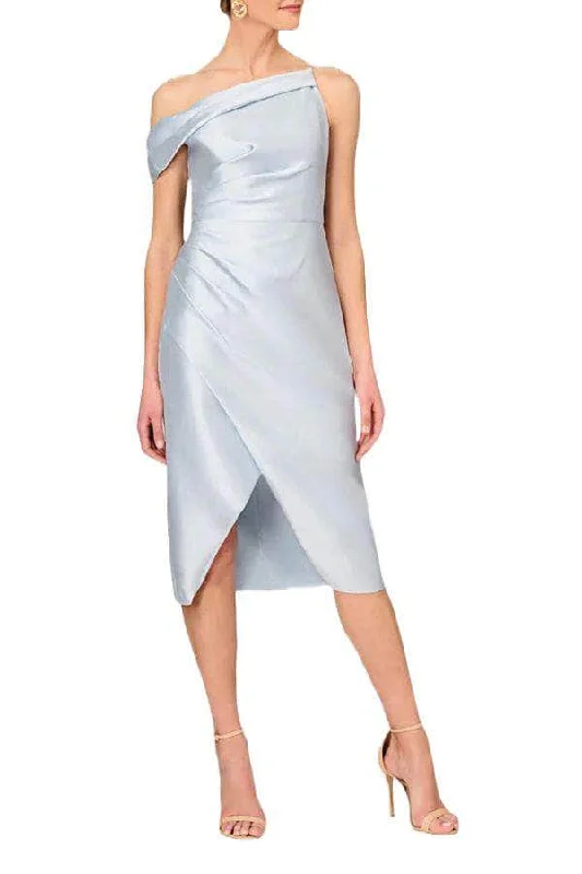 Aidan Mattox MD1E208036 - One Shoulder Wrap Dress