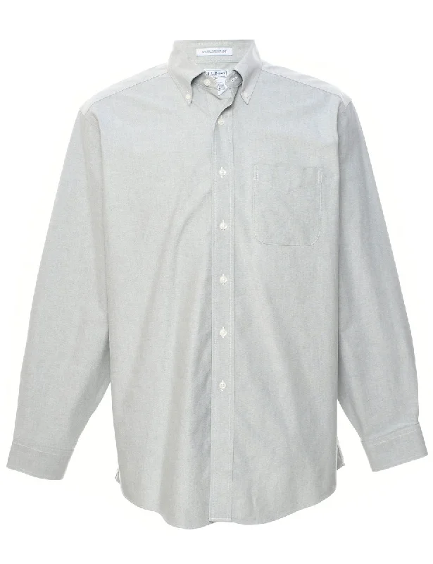 L.L. Bean Denim Shirt - L