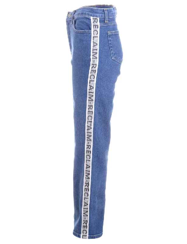 Label Ainsley Reclaim Side Tape Jeans