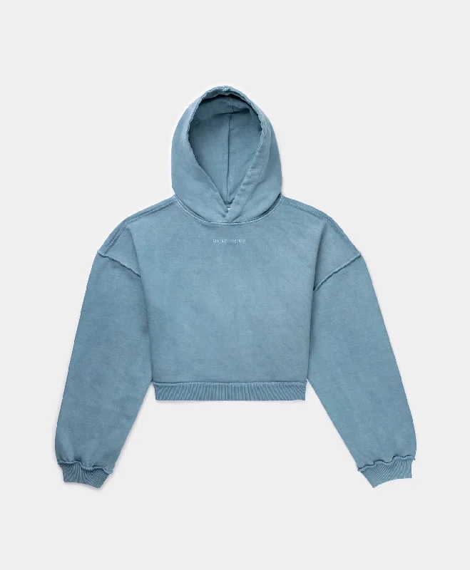 Teal Blue Hodierna Hoody