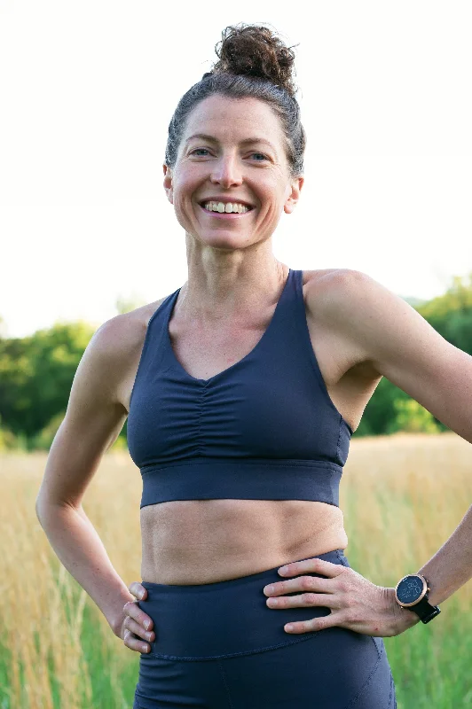 Brooklyn Run Bra (atlantic blue)