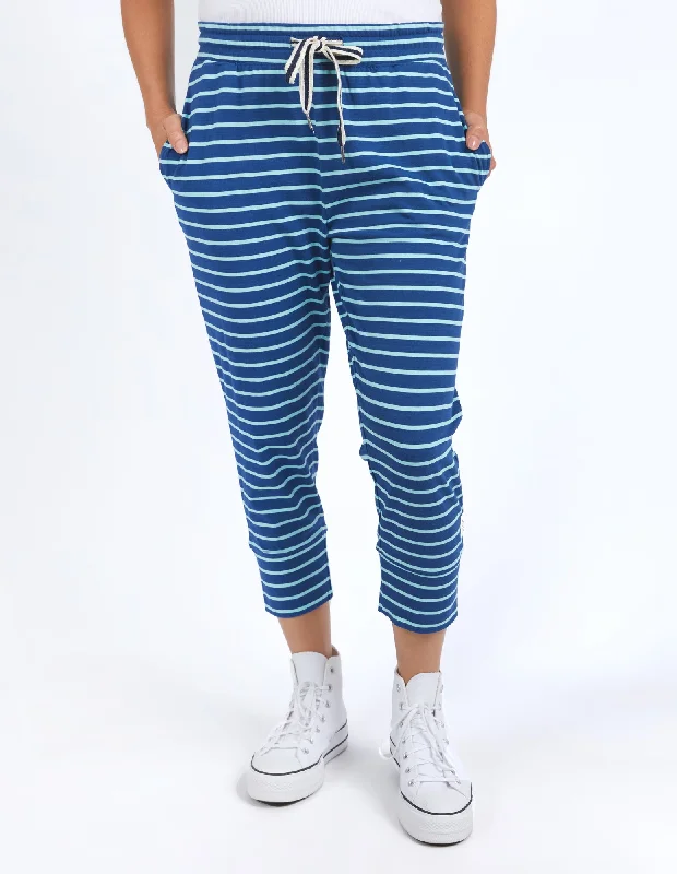 Brunch Pant China Blue/Tonic Blue Stripe