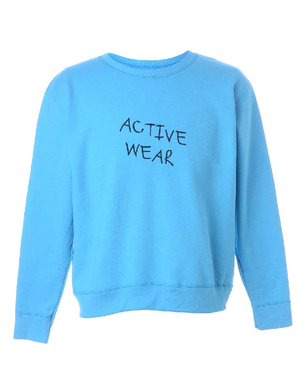 Label Activewear Embroidered Sweatshirt