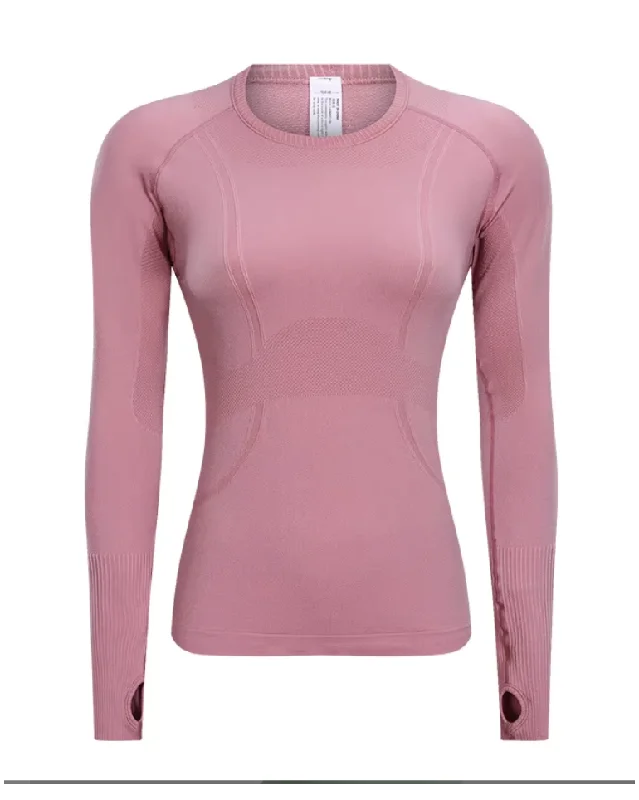 Fearless Club Inspire Long Sleeve Top - Pink