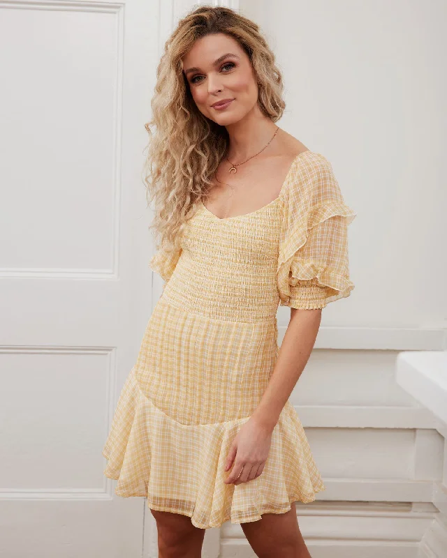 Barcelona Dress - Yellow